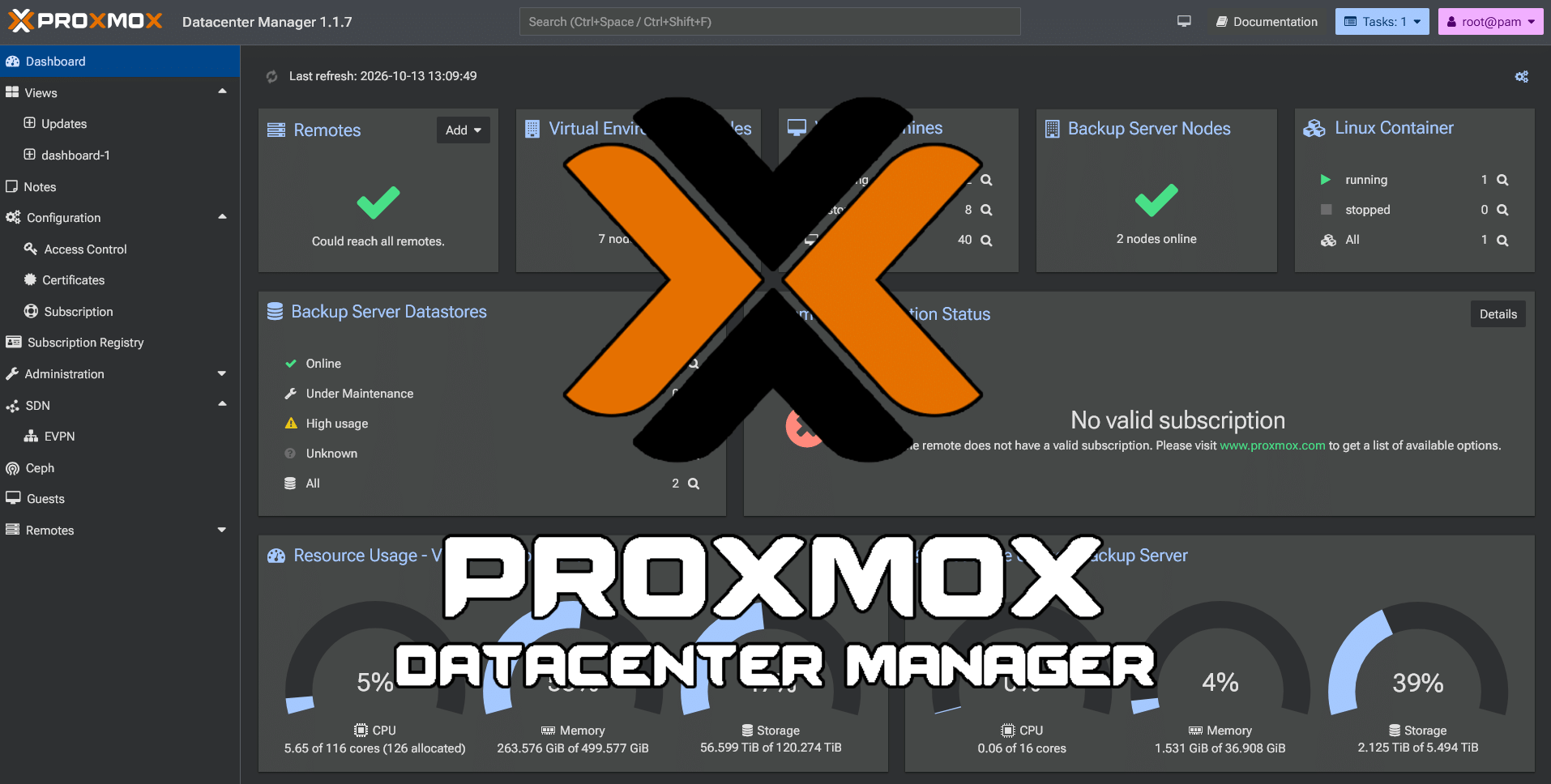 Proxmox Datacenter Manager Tutorial von ComputerRalle
